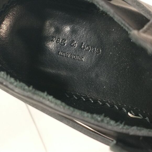 Rag & Bone Sullivan Ankle Bootie Boot Shoes Black US 8 EUR 38.5 - Picture 5 of 10